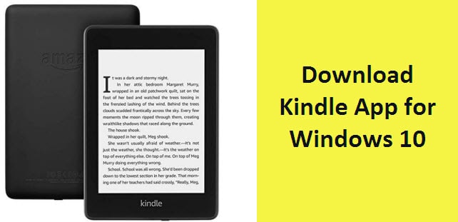 Kindle indir windows 10