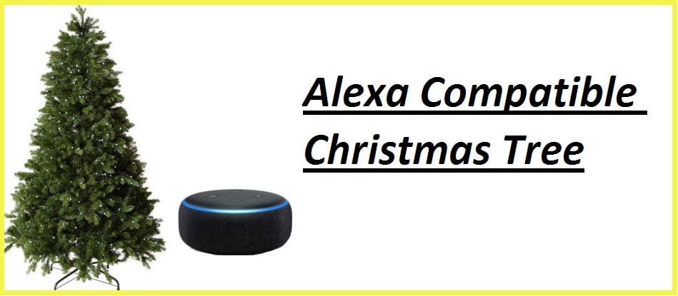 Alexa compatible Christmas Tree