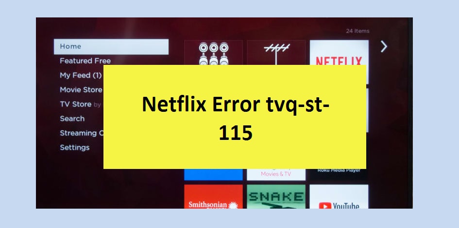 Netflix Error tvq-st-115